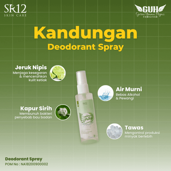 Deodorant Spray 60 ml - Gambar 5
