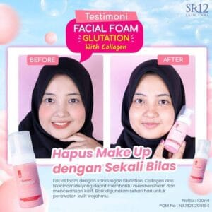 Facial Foam Glutation Collagen 100 ml | FF