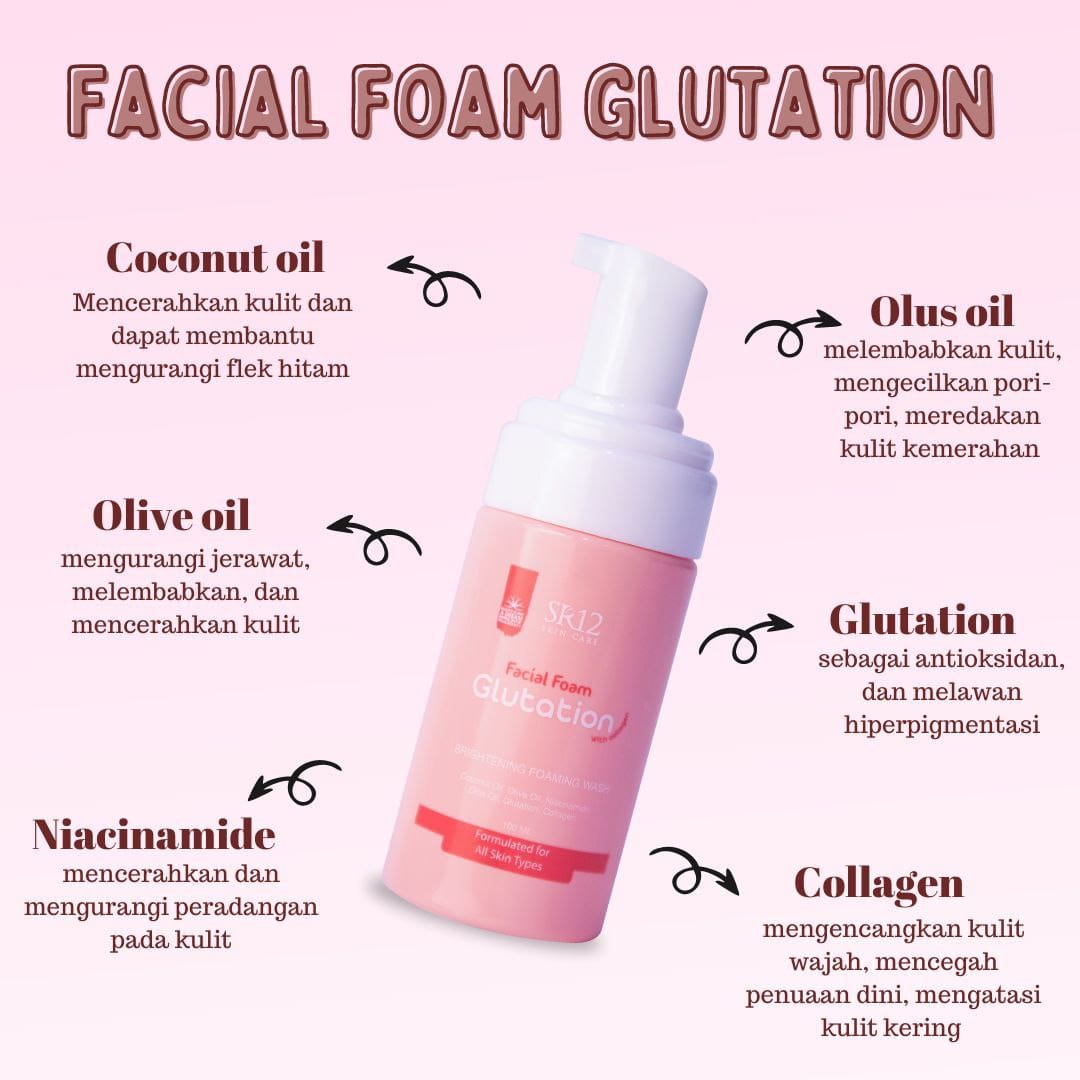 Facial Foam Glutation Collagen 100 ml | FF