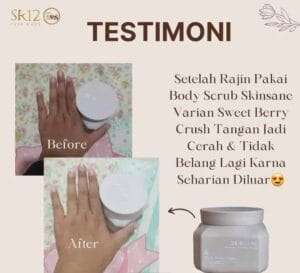 SKINSANE Body Scrub Playing At The Garden 250 gr