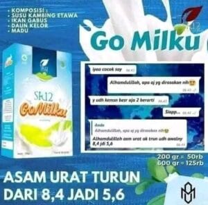 Gomilku Original Box 600 gr | Susu
