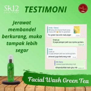 Facial Wash Greentea New 100 ml | FW