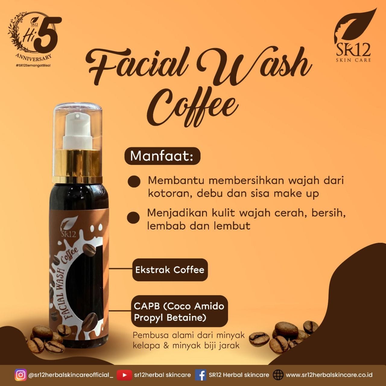 Facial Wash Coffee 100 ml | FW
