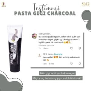 Pasta Gigi Charcoal 170 gr