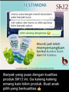 Bubble Bath Daun Bidara 100 ml