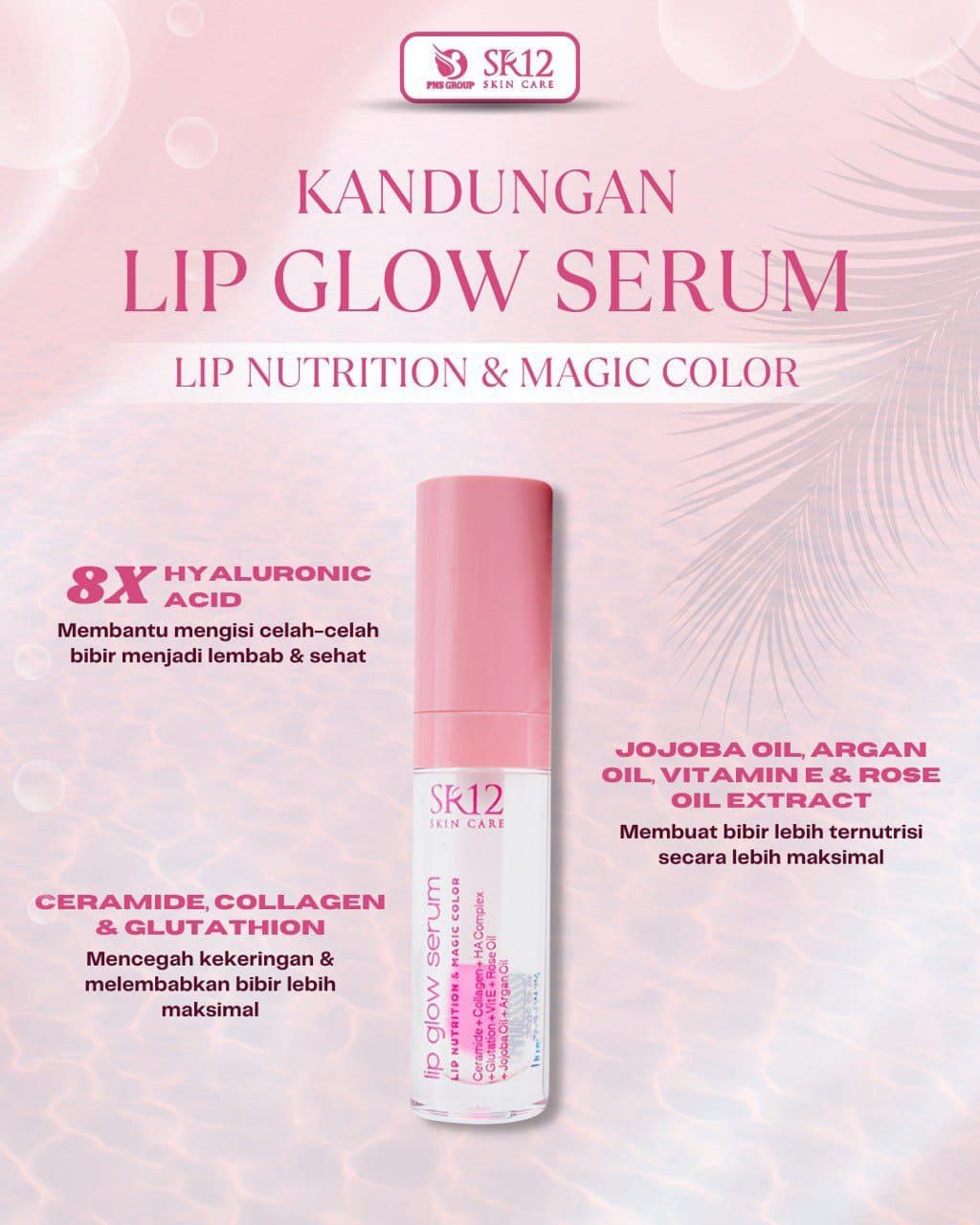 Lip Glow Serum (Lip Nutrition & Magic Color) 2 gr