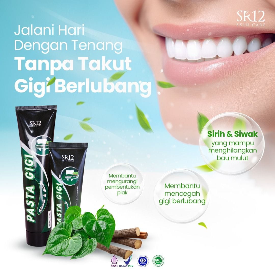 Pasta Gigi Siwak Sirih 100 gr