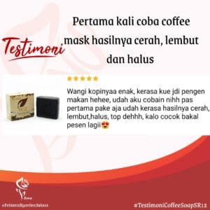 Herbal Soap Coffee 60 gr | HS Sabun Batang