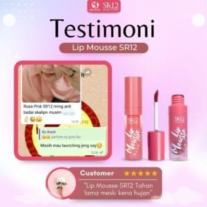 Lip Mousse Rose Pink 2 gr