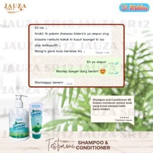 Shampoo dan Conditioner Daun Bidara 100 ml | Sampo