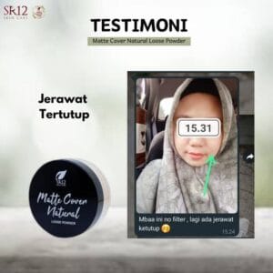 Loose Powder Natural Matte 15 gr | Bedak