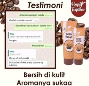 Body Wash Coffe Tube 100 ml