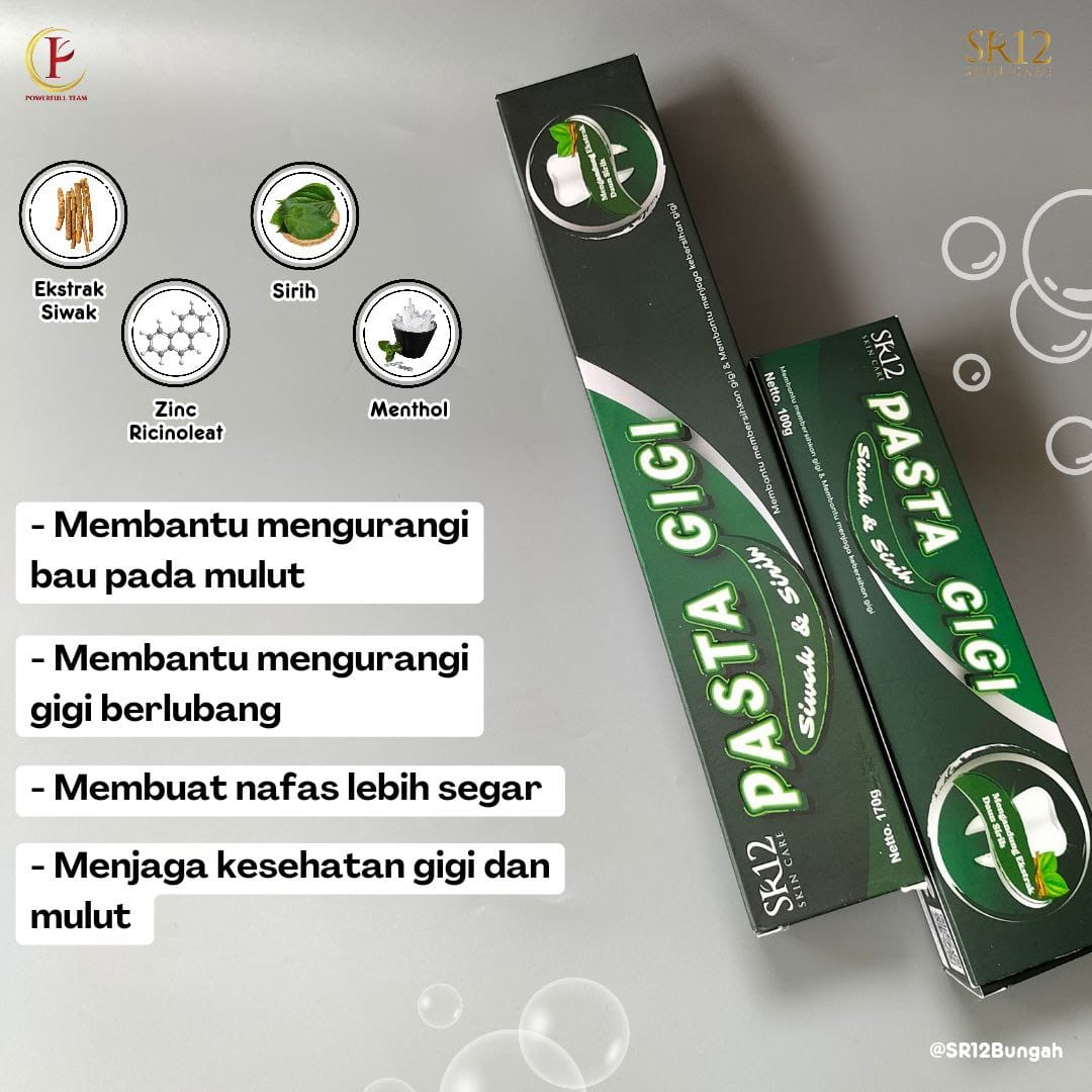 Pasta Gigi Siwak Sirih 100 gr