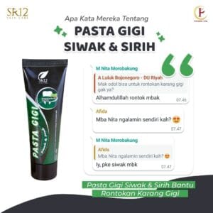Pasta Gigi Siwak Sirih 100 gr