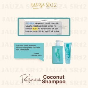 Shampoo Coconut Fresh Pump 280 ml | Sampo