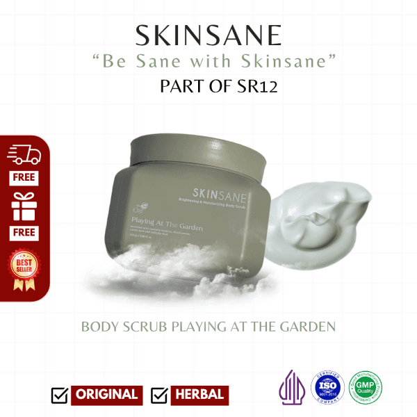 SKINSANE Body Scrub Playing At The Garden 250 gr