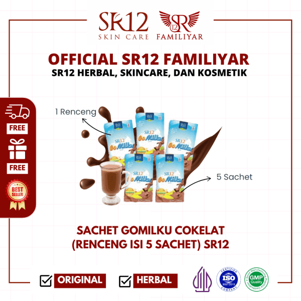 Gomilku Sachet Cokelat (Renceng 5 Sachet) | Susu