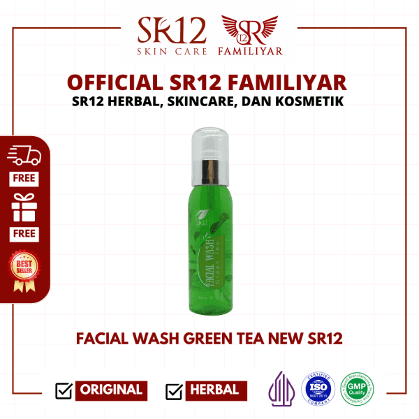 Facial Wash Greentea New 100 ml | FW