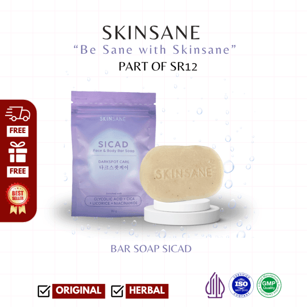 SKINSANE Bar Soap Sicad 80 gr