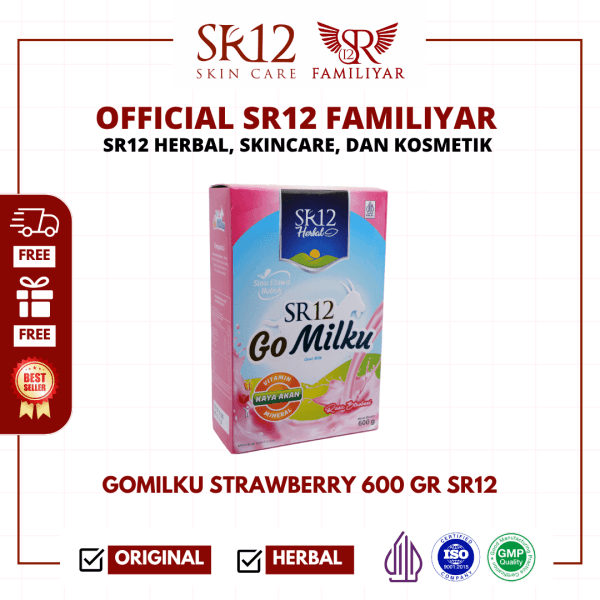 Gomilku Stroberi Box 600 gr | Susu