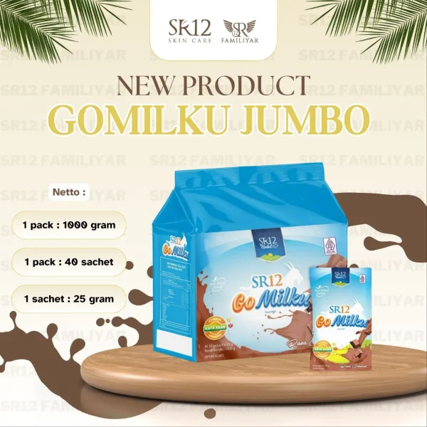 Gomilku Sachet Cokelat (Renceng 5 Sachet) | Susu - Gambar 2