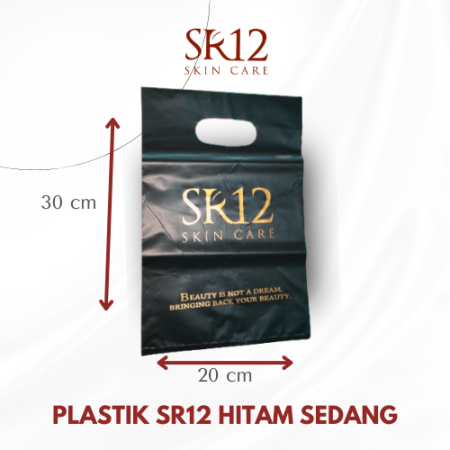 Kantong Plastik Hitam Sedang (20 x 30) | Kresek