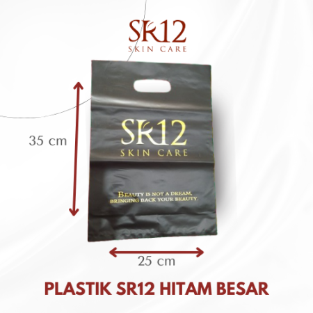 Kantong Plastik Hitam Besar (25 x 35) | Kresek