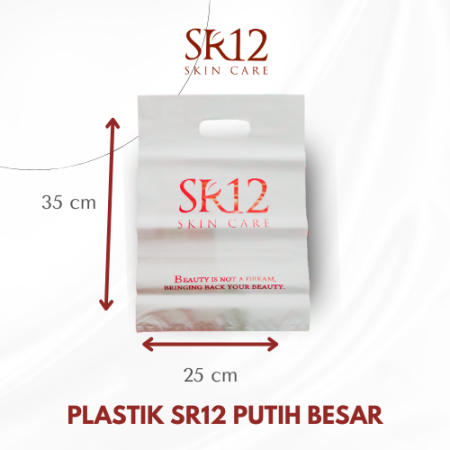 Kantong Plastik Putih Besar (25 x 35) | Kresek