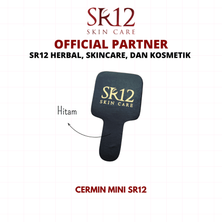 Cermin Mini Hitam