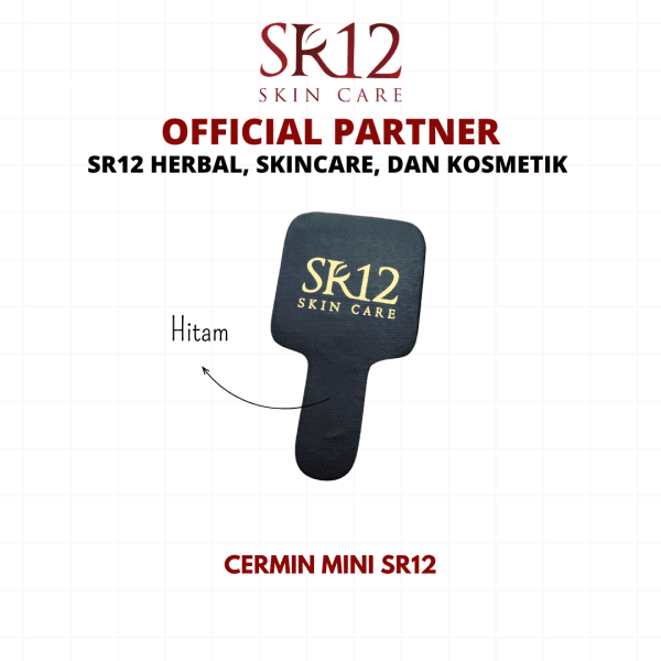 Cermin Mini Hitam