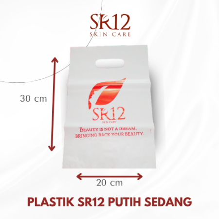 Kantong Plastik Putih Sedang (20 x 30) | Kresek