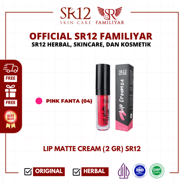 Lip Matte 04 (Pink) 2 gr