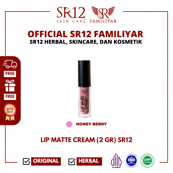 Lip Matte Honey Berry 2 gr