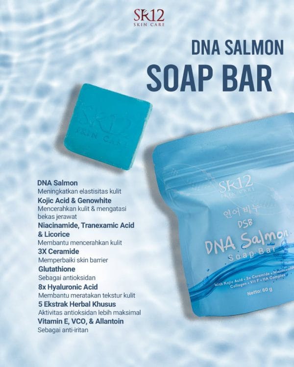 DNA Salmon Bar Soap 60 gr - Gambar 3