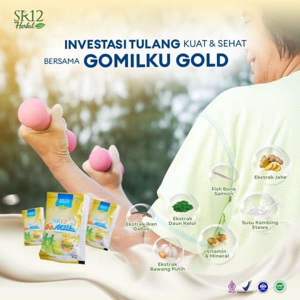 Gomilku Sachet Gold (Pouch 40 Sachet) | Susu - Gambar 3