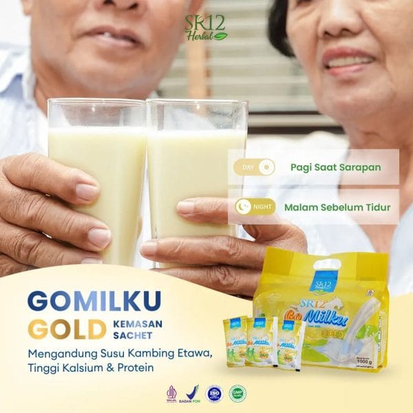 Gomilku Sachet Gold (Pouch 40 Sachet) | Susu - Gambar 4
