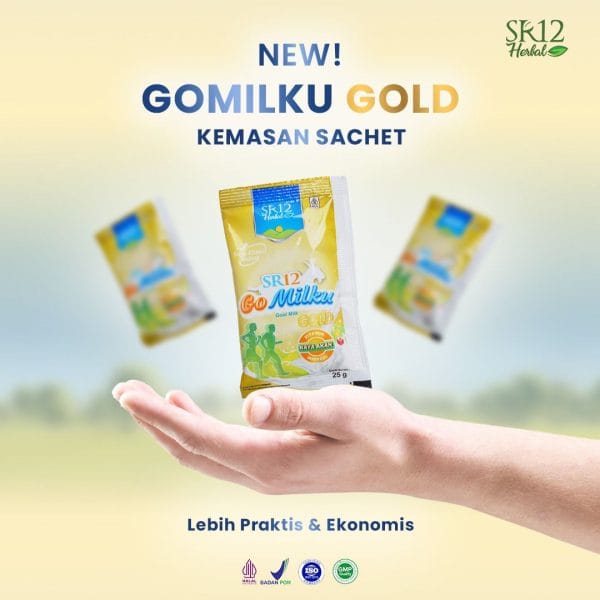 Gomilku Sachet Gold (Pouch 40 Sachet) | Susu - Gambar 2