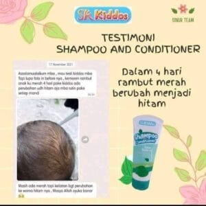 SR Kiddos Shampoo & Conditioner Daun Bidara 100 ml