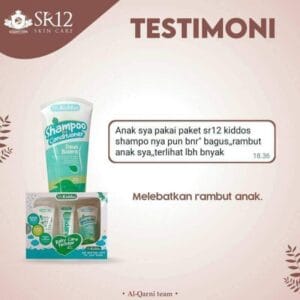 SR Kiddos Shampoo & Conditioner Daun Bidara 100 ml